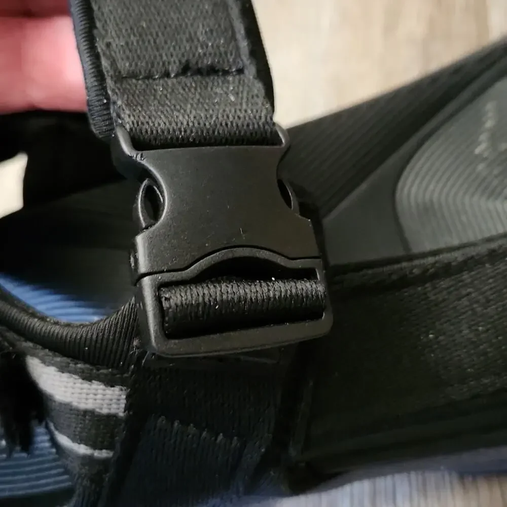 Ozark Trail Mens Black Hiking Sandals Size 8 Adjustable Straps‎ Outdoors